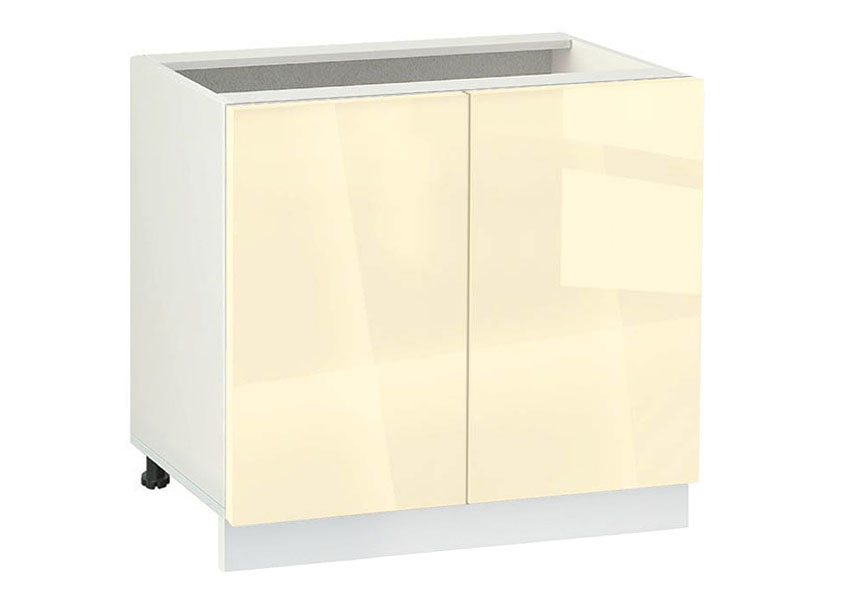 Ντουλάπι Κουζίνας επιδαπέδιο 100εκ., No 1002 Ivory, κωδ. 1219922622, Genomax